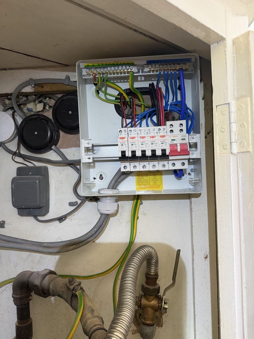 A compact consumer unit