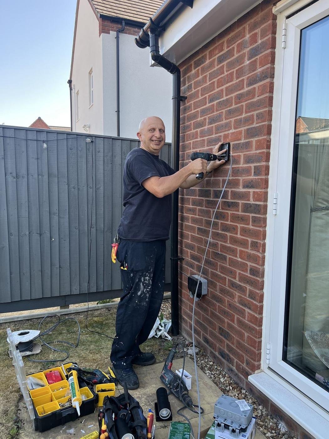 Norman fitting outdoor electrics